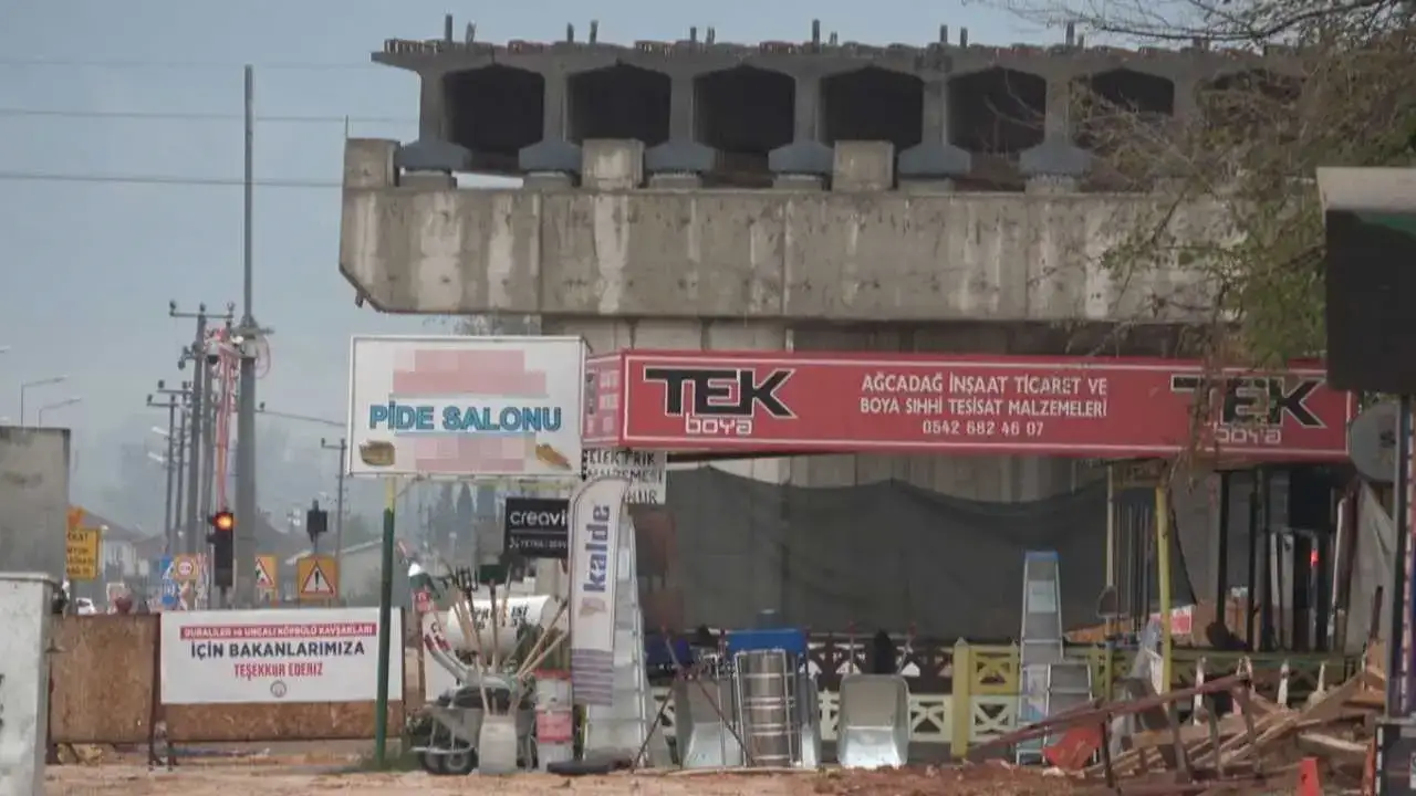 Antalya Trafiğini Rahatlatacak Kavşak Projesine Pideci Engeli! 5